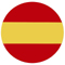 Spain Flag Button 60x60