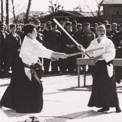 Ueshiba Morihei - Saito Morihiro 02