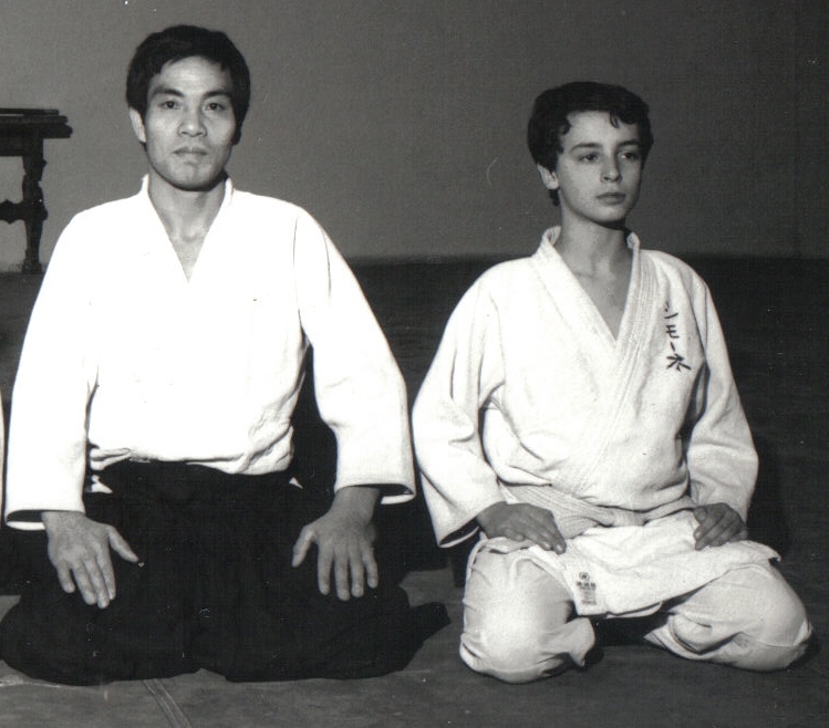 1979 - Dojo Centrale Roma - with Hideki Hosokawa