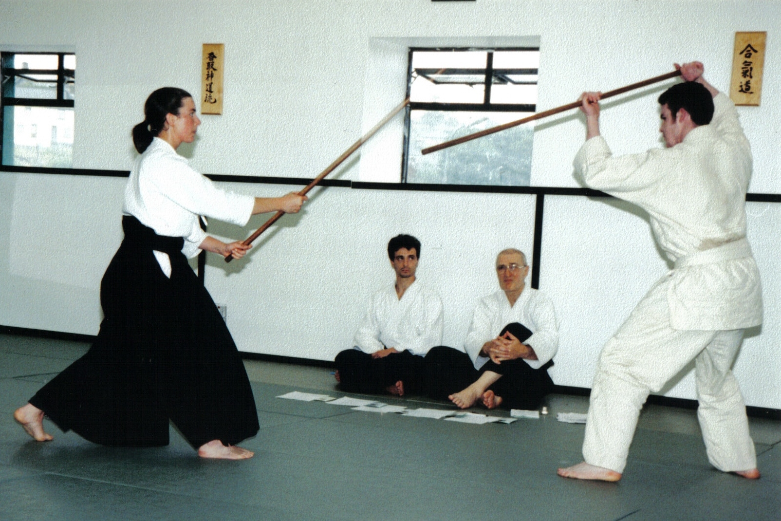 1999 - Sligo (Ireland) - Dan Grading session with Giorgio Veneri Sensei