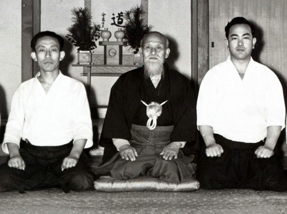 Ueshiba Morihei - Tohei Koichi - Ueshiba Kisshomaru
