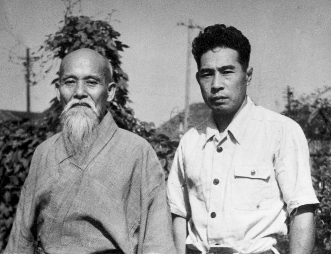 Ueshiba Morihei - Mochizuki Minoru 1951